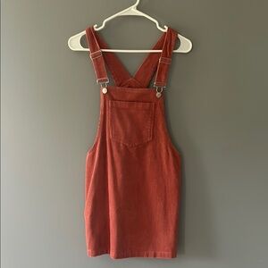Forever 21 Rust corduroy Mini Dress
